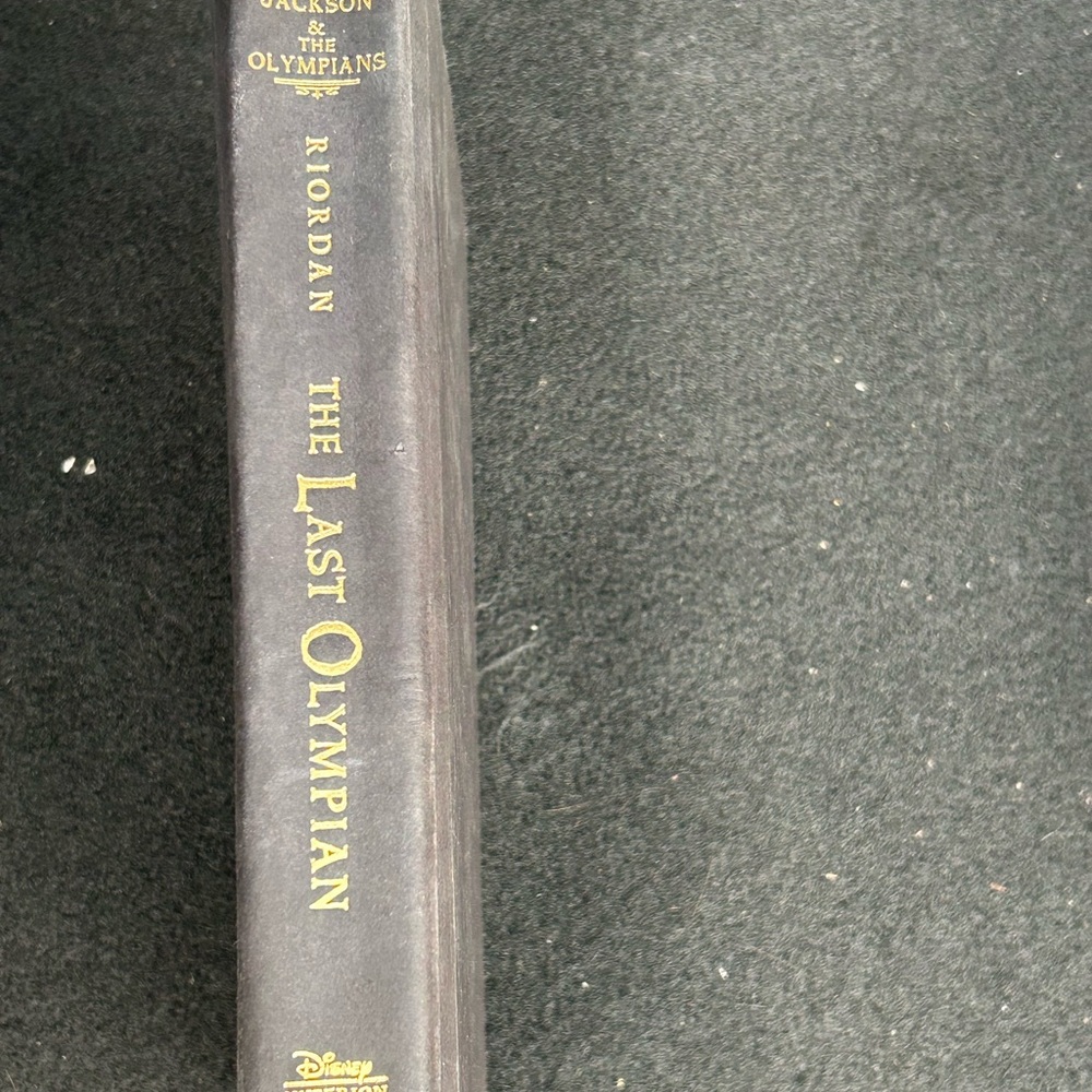 The Last Olympian Hardcover Book